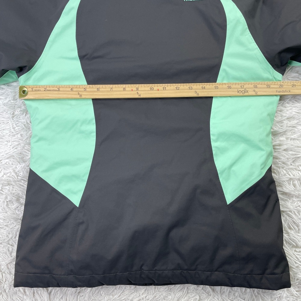 North Face Jacket Girls Large Gray Green Kira Triclimate 3-in-1 HyVent Hooded L - Picture 11 of 13